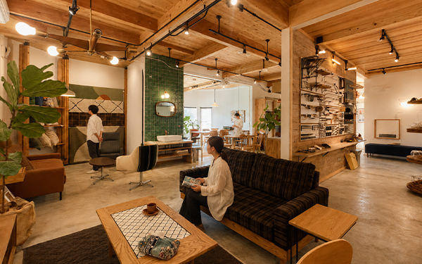 ショールームの展示風景
